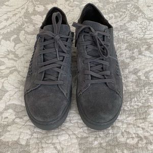 TOMS Lenox Gray suede sneakers